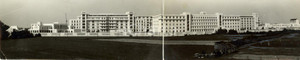 Fotografia d epoca originale 1936 MILANO Nuovo Ospedale Maggiore CA  GRANDA NIGUARDA FOTO DOPPIA 1