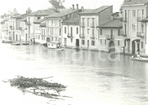 Fotografia d epoca originale 1994 PAVIA BORGO TICINO Strada allagata durante l alluvione Foto 1