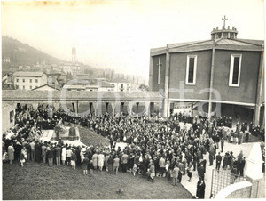1965 SOTTO IL MONTE Inaugurazione Seminario Missioni Estere PAPA GIOVANNI XXIII
