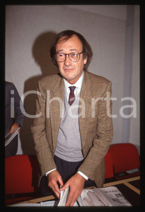 35mm vintage slide* 1989 TORINO (?) Nico ORENGO Ritratto dello scrittore (2)