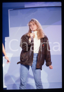 35mm vintage slide* 1989 FESTIVAL DI SANREMO Ylenia CARRISI al Teatro ARISTON 13