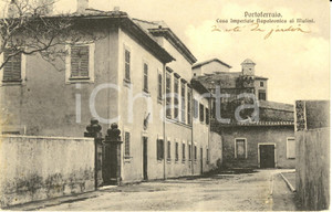 Cartolina originale da collezione 1920 ca PORTOFERRAIO LI Casa Imperiale Napoleonica ai MULINI Cartolina FP NV 1