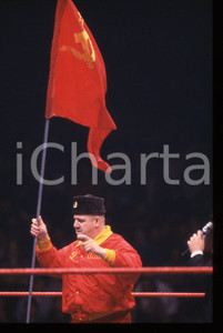 35mm vintage slide* 1987 MILANO WWF HOUSE SHOW Nikolai VOLKOFF Josip PERUZOVIC 3