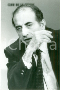Fotografia d epoca originale 1989 PARIS Giornalista JeanPierre ELKABBACH probabile direttore di FR3 Foto 1