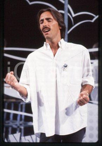 35mm vintage slide* 1982 ca ITALY Pop-rock singer-songwriter Marco FERRADINI 14