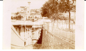 Fotografia d'epoca originale 1930 ca GENOVA Circonvallazione a monte *Fotografia FP NV 1