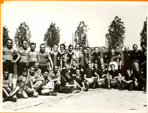 Fotografia d epoca originale 1936 MILANO Squadre finaliste Campionato Dopolavoristi Tiro alla fune Foto 1