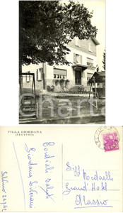 Cartolina originale da collezione 1962 SELVINO (BG) Villa GIORDANA *Cartolina Giordana LIVERANI FG VG 1