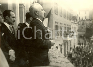 Fotografia d epoca originale 1930 CANTU  CO BORONZIO inaugura Palazzo Esposizione Mobilio Fotografia 1
