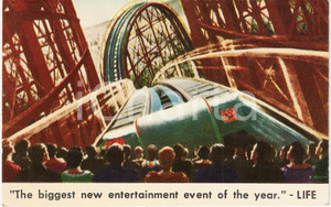 Cartolina originale da collezione 1954 CHICAGO USA Biggest entertainment event CINERAMA Cartolina FP VG 1