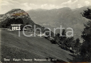 Cartolina originale da collezione 1953 BARNI (CO) Veduta del Rifugio CAPANNA MADONNINA *Cartolina postale FG VG 1