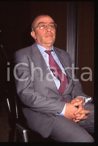 35mm vintage slide* 1998 MILANO POLITICA Salvatore SCIASCIA 3