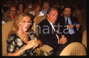 35mm vintage slide* 1987 VENEZIA Ugo TOGNAZZI Franca BETTOJA alla Mostra (12)