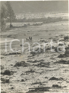 1963 DISASTRO DEL VAJONT Sopravvissuti nei paesi colpiti - Foto 18x24 cm