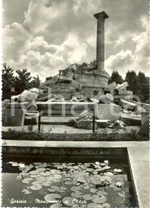 Cartolina originale da collezione 1958 GORIZIA Monumento ai Caduti per la patria Cartolina FG VG 1