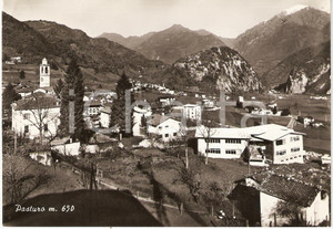 Cartolina originale da collezione 1965 PASTURO (LC) Scorcio panoramico *Cartolina FG VG 1