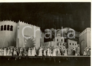 Fotografia d epoca originale 1937 MILANO Estate Musicale  La Carmen di BIZET al Castello SFORZESCO Foto 1