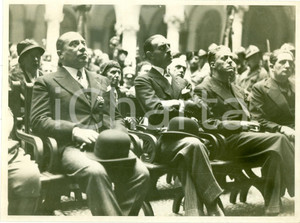 Fotografia d epoca originale 1932 MILANO Marcello VISCONTI DI MODRONE celebrazione intervento Fotografia 1