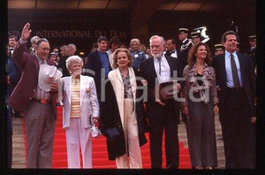 35mm vintage slide* 1995 CANNES Carroll BAKER, Ben JOHNSON, Harry CAREY JR (34)