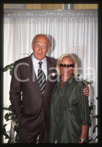 Fotografia d epoca originale 1996 MILANO Raimondo VIANELLO Sandra MONDAINI 35mm vintage slide 5 1