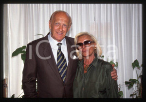 Fotografia d epoca originale 1996 MILANO Raimondo VIANELLO Sandra MONDAINI 35mm vintage slide 7 1