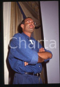 Fotografia d epoca originale Arnon MILCHAN  CINEMA Israeli film producer 1995 ca  35 mm vintage slide 4 1
