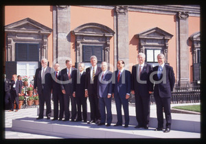 35mm vintage slide* 1994 NAPOLI Silvio BERLUSCONI Helmut KOHL Bill CLINTON (1)