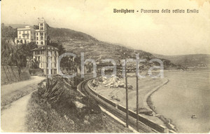 Cartolina originale da collezione 1917 BORDIGHERA (IM) Veduta panoramica della vallata ERSILIA *Cartolina FP VG 1