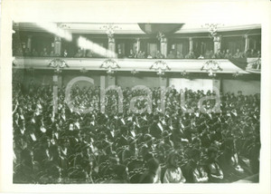 Fotografia d epoca originale 1936 NAPOLI Giornata Opera Nazionale BALILLA al Teatro POLITEAMA Fotografia 1