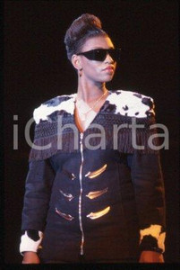 35mm vintage slide* 1990 ca ITALY American house music singer ADEVA (2)