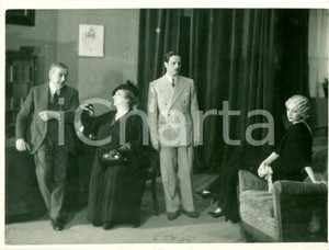 Fotografia d epoca originale 1937 MILANO Teatro MANZONI Armando FALCONI in Cugino Filippo di Sergio PUGLIESE 1