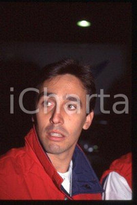 35mm vintage slide* 1994 SAN REMO RALLY Daniel DUCRUET Portrait (1)