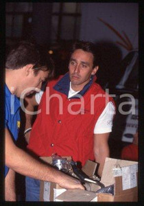 35mm vintage slide* 1994 SAN REMO RALLY Daniel DUCRUET Portrait (25)