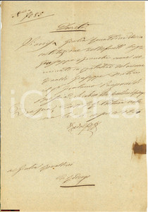 Documento originale, autentico 1854 RODENGO (BS) nuovo tutore per Giuseppe DIVITTINI 1