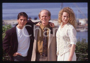 35mm vintage slide* 1992 CANNES Tom CRUISE & Nicole KIDMAN, Ron HOWARD "FAR"(81)