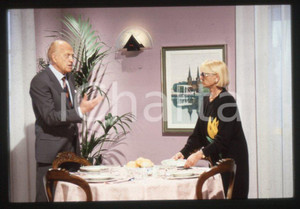 Fotografia d epoca originale 2000 ca CASA VIANELLO Raimondo VIANELLO Sandra MONDAINI 35mm vintage slide 9 1