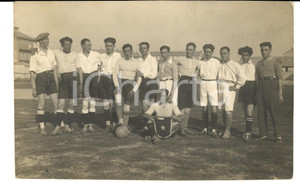 Fotografia d epoca originale 1919 CASALE MONFERRATO AL Squadra giovanile del CASALE CALCIO Foto RARA FP NV 1