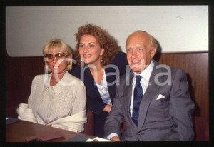 Fotografia d epoca originale 2000 Raimondo VIANELLO Giorgia TRASSELLI Sandra MONDAINI 35mm vintage slide 3 1
