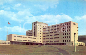 Cartolina originale da collezione 1960 ca ALTOONA USA United States VETERANS  HOSPITAL Postcard FP NV VINTAGE 1