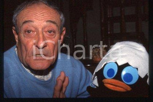 35mm vintage slide* 1990 ca TV Voice actor CALIMERO Ignazio COLNAGHI Portrait 4