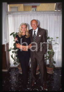 Fotografia d epoca originale 1996 MILANO Raimondo VIANELLO Paola BARALE 35mm vintage slide 11 1