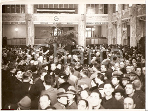 Fotografia d'epoca originale 1936 MILANO Inaugurazione Palazzo Uffici FINANZIARI 1