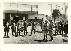 Fotografia d epoca originale 1938 CHESSADMEGA ERITREA A.O.I. MUSCARITOMAJOLI Colonnello Rassegna Zootecnica 1