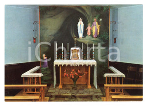 Cartolina originale da collezione 1970 ca SANREMO IM Famiglia AVE MARIA  Cappella Cartolina VINTAGE FG NV 1