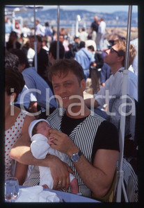 35mm vintage slide* 1996 CANNES HOT D'OR Rocco SIFFREDI Lorenzo TANO Ritratto