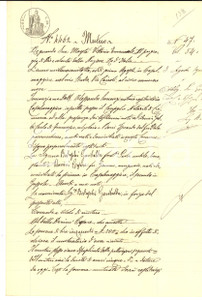 Documento originale, autentico 1908 CASALMAGGIORE Contratto mutuo tra Garibalda BEDUSCHI e Cesare DONINI 1