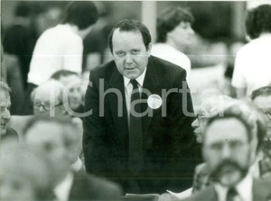 Fotografia d epoca originale 1985 ca BONN DE Bernhard WORMS nuovo leader della NRWCDU Fotografia 1