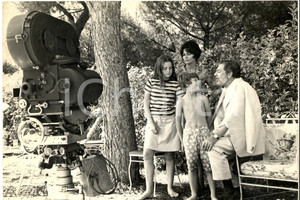 1968 CINEMA "Temptation" - Lamberto BENVENUTI sul set (5) Foto 30x20 cm