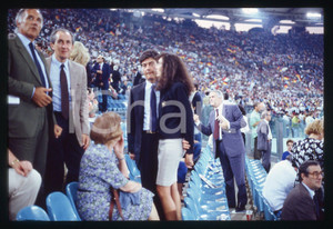 35mm vintage slide* 1990 ROMA Claudio MARTELLI Rosy GRECO Finale mondiali (6)