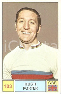 Oggetto da collezione cartaceo PANINI  SPRINT 1971 Figurina Hugh PORTER n. 103 Ciclismo 1